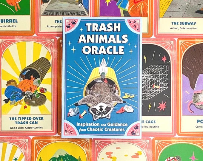 Trash Animals Oracle Deck & Guidebook