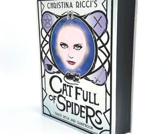 Christina Ricci's Cat Full of Spiders Tarot Deck & Guidebook by Felipe Flores