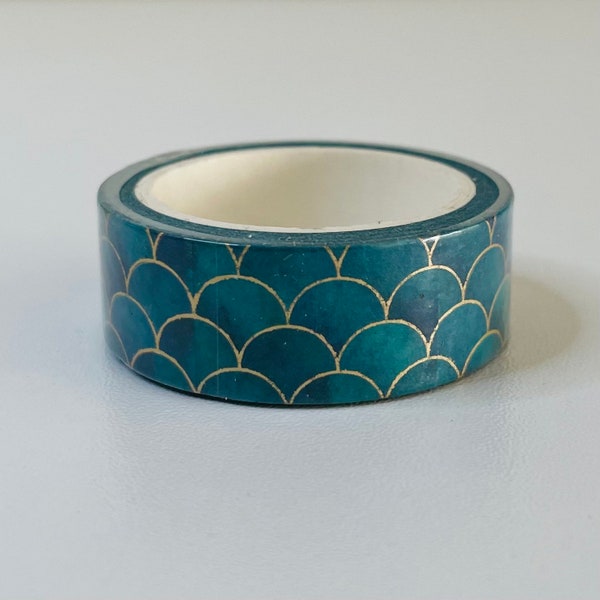 Teal Washi Tape - Etsy