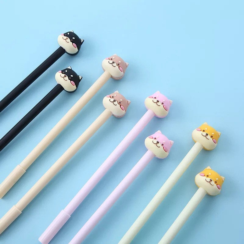 Cute Pup Gel Ink Writing Pen