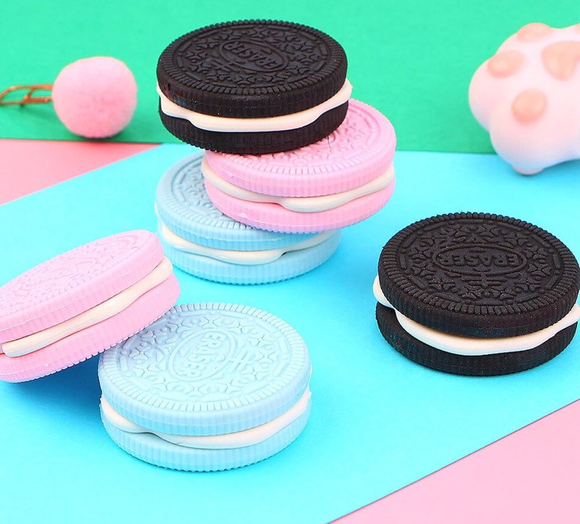 Cream Cookie Eraser