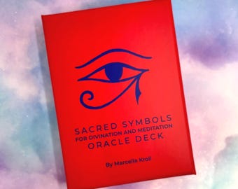 Sacred Symbols Oracle Deck: Sacred Symbols for Divination & Meditation by Marcella Kroll