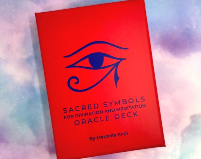 Sacred Symbols Oracle Deck: Sacred Symbols for Divination & Meditation by Marcella Kroll