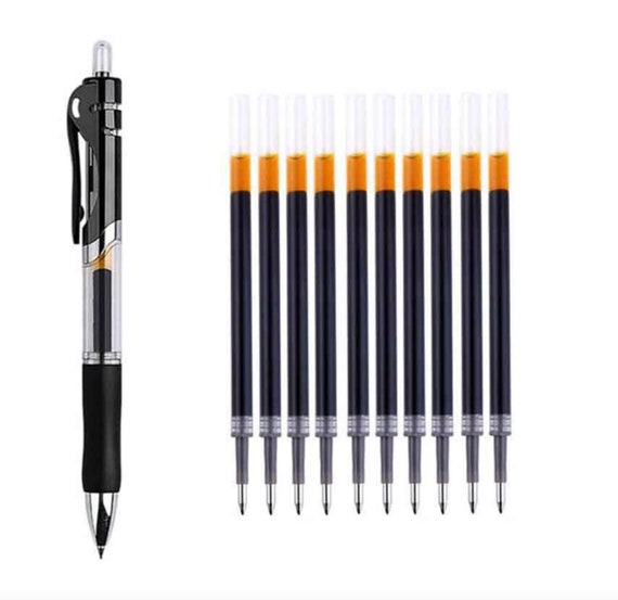 11cm Gel Ink Refill - Extra Large Capacity - Retractable Pen Ink