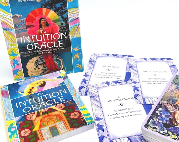 The Intuition Oracle: 52 Cards & Guidebook to Help Access Your Inner Wisdom