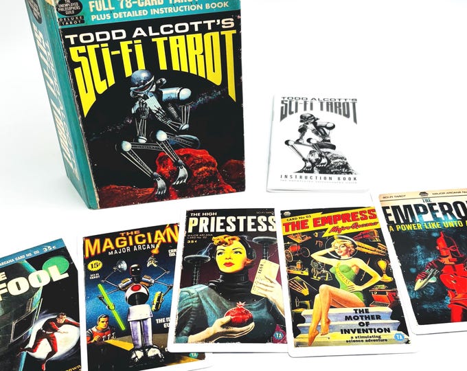 Todd Alcott's Sci-Fi Tarot Deck & Guidebook