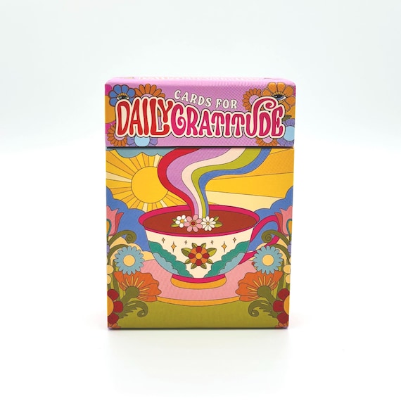 Daily Gratitude Card Deck: Mindfulness & Self-Care Inspiration
