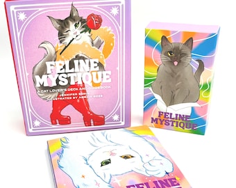Feline Mystique Oracle Deck & Guidebook by Jennifer Sodini and Amelia Rose