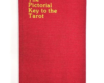 The Pictorial Key To the Tarot – 1911 Facsimile Edition | New Hardcover Book with Fabric Cover