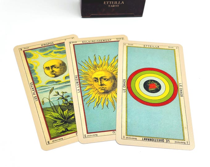 Book of Thoth: Etteilla Tarot Deck & Guidebook