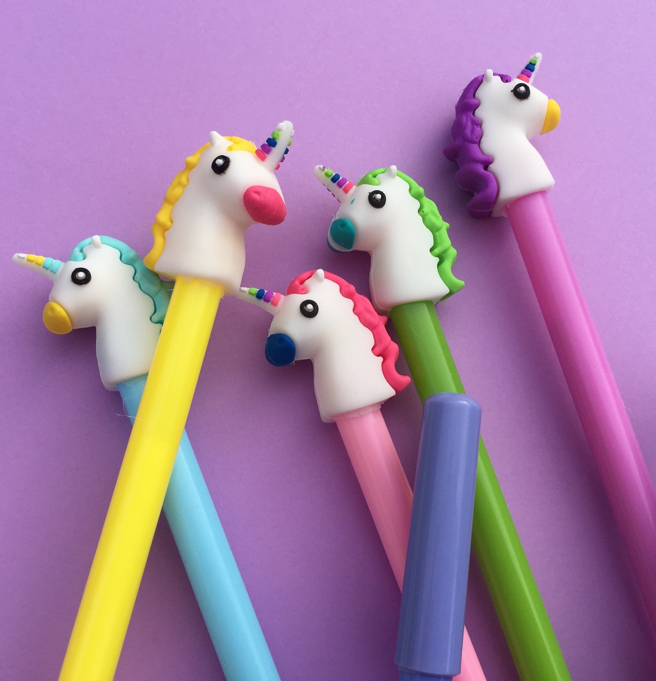 Colorful Unicorn Gel Ink Pens