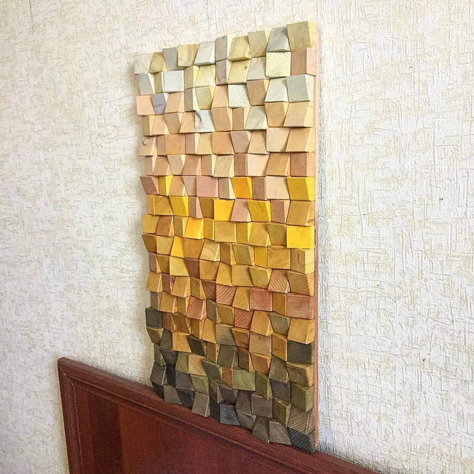 Wood plank art inspirational wall art wood wood carving wall Etsy