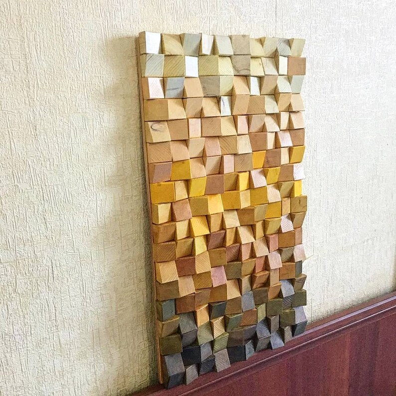 Wood plank art inspirational wall art wood wood carving wall Etsy