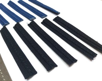Matching Canvas Belt Loops For Clothes Fitting Repair