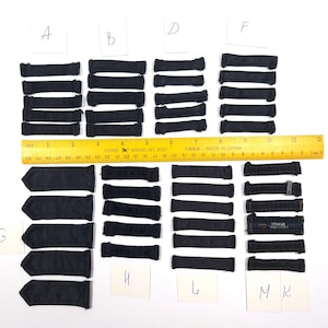 Additional black jeans matching belt loops for reuse