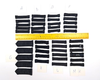 Additional black jeans matching belt loops for reuse