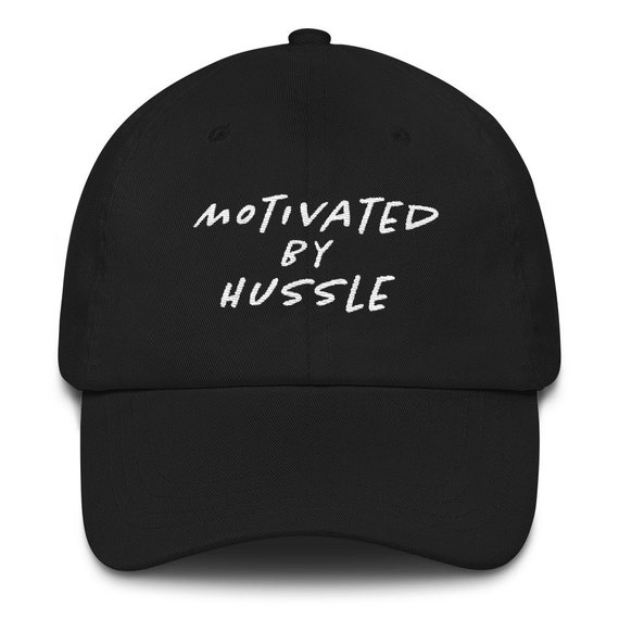 Hustle /& Motivate Hat Embroidered Trucker Snapback Adjustable