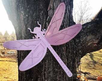 Metal Dragonfly Metal Art - Dragonfly Garden Decor - Metal 3D Dragonfly - Metal Dragonfly Decor - Mother's Day Gift - Garden Decor