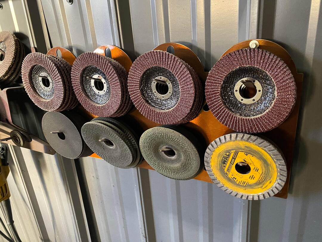 Grinder Disc Holder Metal Grinder Disc Holder Tool Organization Shop