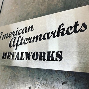 BBQ Smoker Personalized Plaque - Weld Yourself DIY Personalized Smoker - Smoker Firebox Sign - Your Business Name - Smoker Business Sign