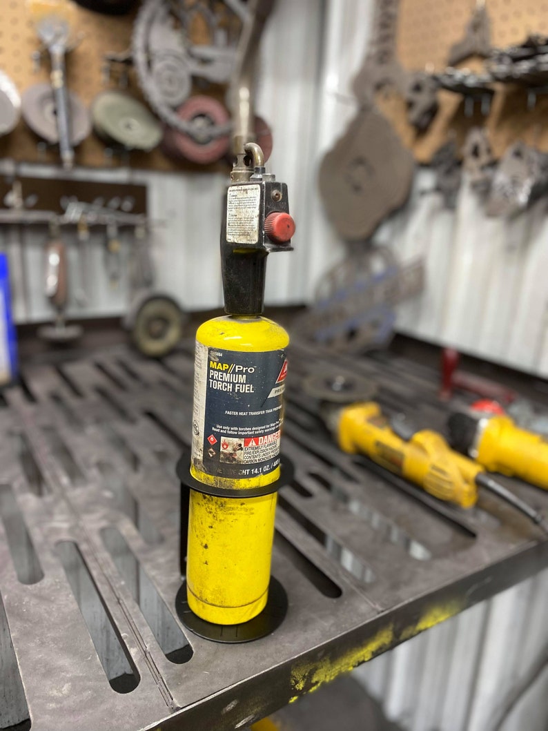 Propane Torch Bottle Holder Map Gas Holder Metal Tool - Etsy