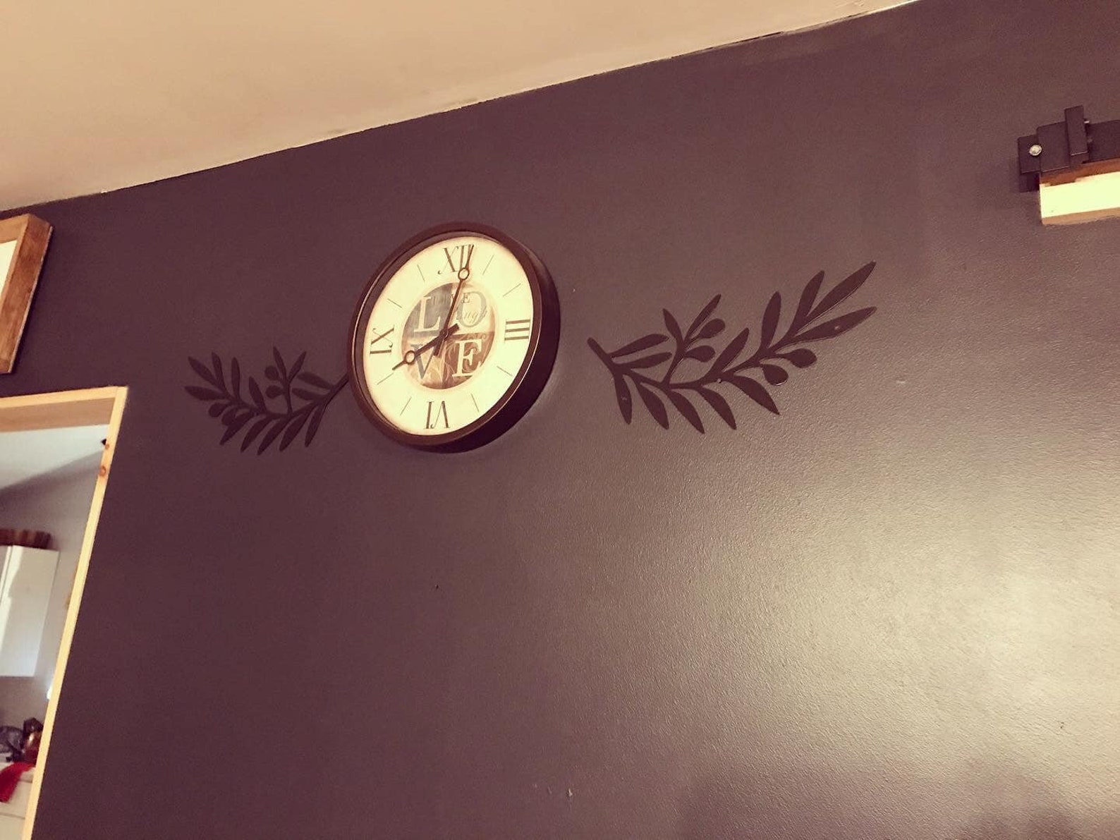 Decorative Metal Vines Metal Laurel Wreath Vines Floral Etsy