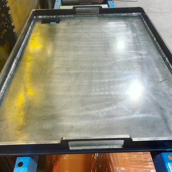 Plancha personalizada - Placa para sellar - Plancha para cocinar a fuego abierto - Plancha para cocinar en fogatas - Inserto para parrilla - Placa para cocinar en fogatas - Plancha