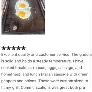 Custom Griddle Top - Sear Plate - Open Fire Cooking Griddle - Camp Fire ...