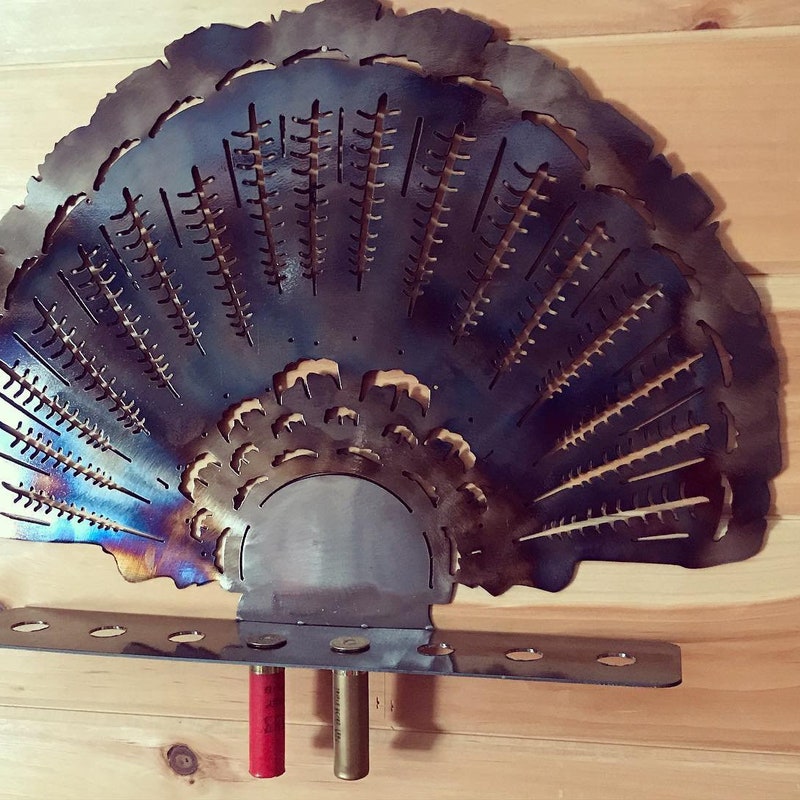 Turkey Fan Mount - Etsy