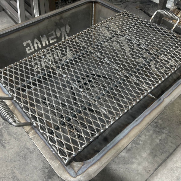 Custom Cooking Grate - Camping Grill - Open Fire Cooking Grate - Camp Fire Cooking - Fire Pit Cooking Grate - Campfire Cook Top - Camp Gift