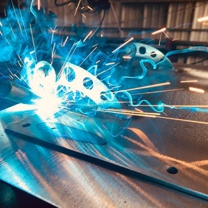 Custom Made Smoker Hinges - U.S.A Made Smoker Hinges - BBQ Smoker Hinges -Weld Yourself Smoker Hinges -ONE HINGE, Order 2 for a Set - Circle