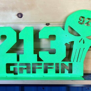 Demolition Derby Car Sign - Derby Sign- Demolition Derby Mounting Sign- Derby Car Roof Sign- Logo Car Number Sign- Demolition Derby Number