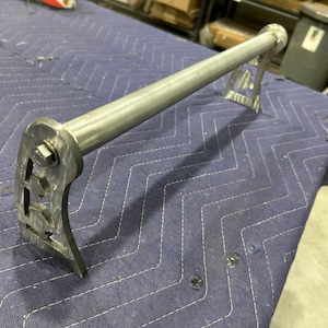 BBQ Smoker Handle - Stainless Steel Pipe Swivel Handle - Weld On Handle - Texas BBQ Grill - Grill Handle - Cook Chamber Weld On Handle