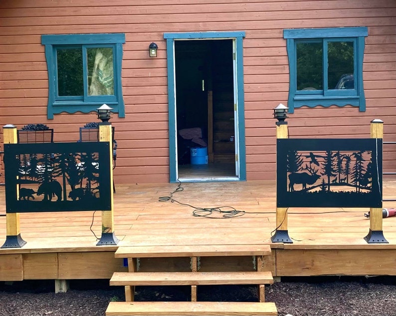 Metal Panel Inserts Decorative Steel Panel Inserts Metal Etsy