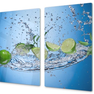 KITCHEN BOARD & Induction Cooktop Cover -Lime 49