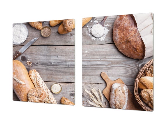 Gigantic Kitchen Board Induction Cooktop Cover Breads 4 Etsy