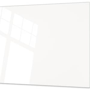 Tempered GLASS Cutting Board & Worktop saver white