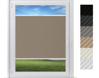 Blackout Pleated Window Blinds – Custom Made-to-Measure, Easy Install