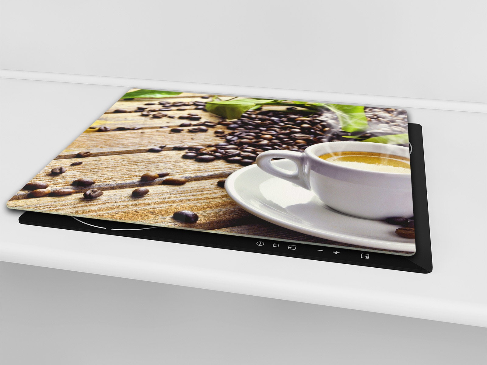 Large Cutting Board & Glass Worktop Saver Coffee 110 Etsy