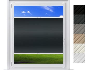 Blackout Pleated Window Shade – Custom Made-to-Measure, Easy Install