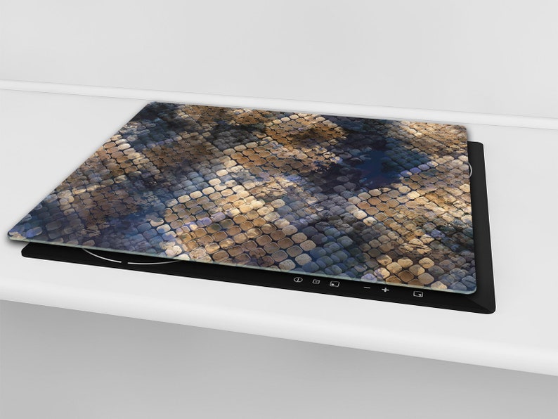 KITCHEN BOARD & Induction Cooktop Cover texture 154 Etsy