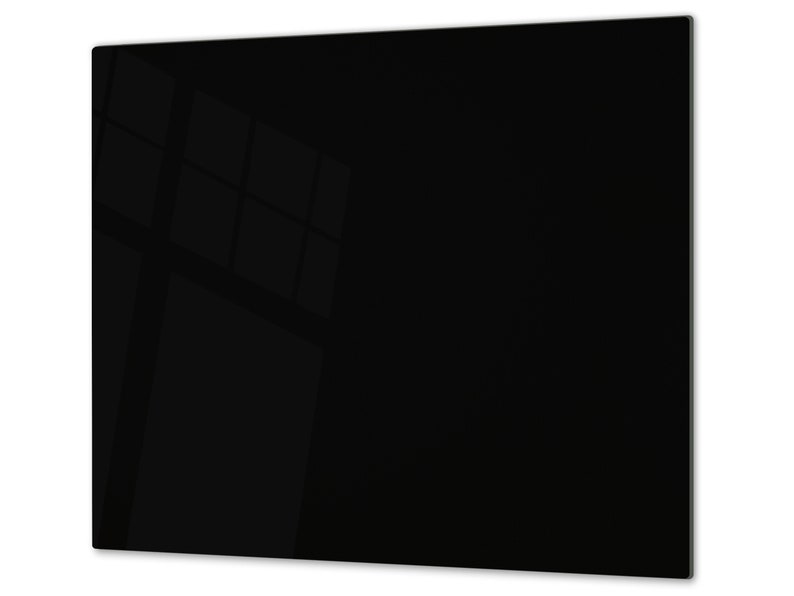 Tempered GLASS Cutting Board /& Worktop saver black