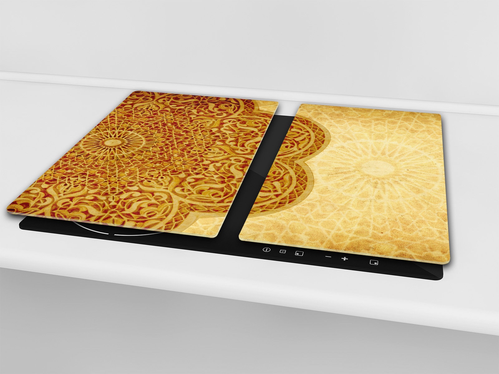 Chopping Board Induction Cooktop Cover Moroccan Rose 1 Etsy UK