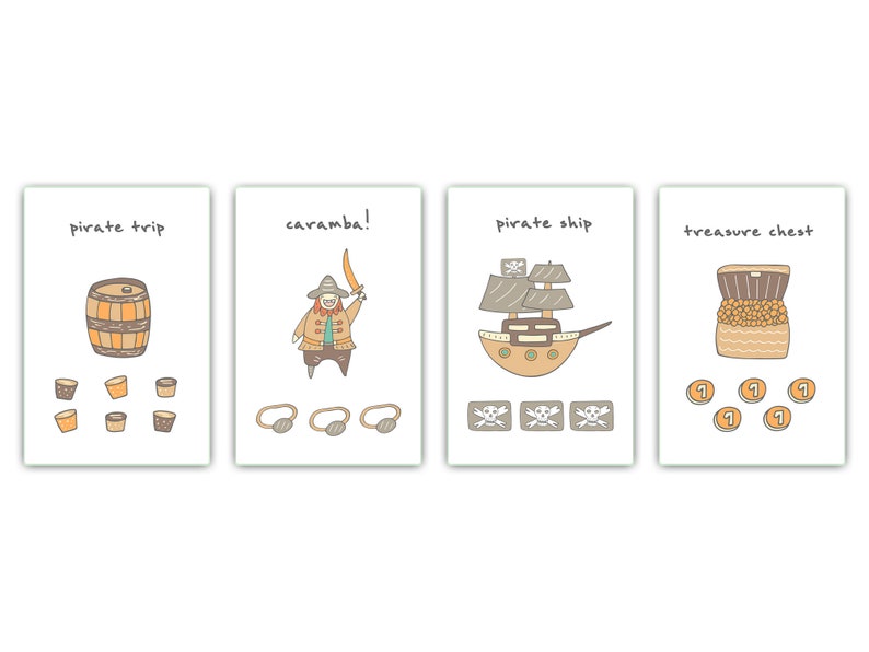 Hand drawn doodles Set of 4 Cutting Boards