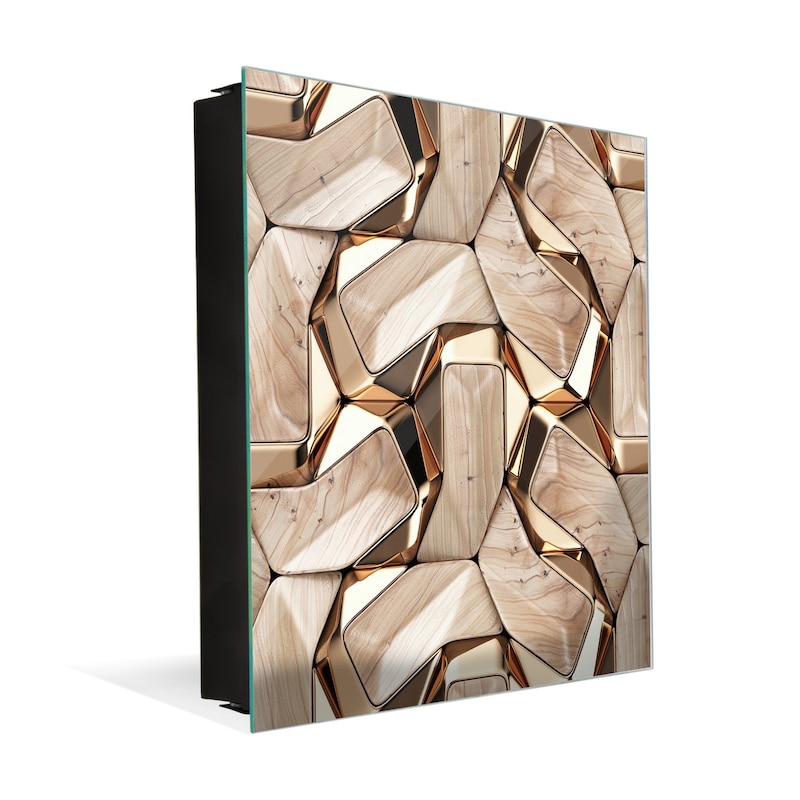 Copri Quadro Elettrico Decorativo 35x45 Cm - Design Ribaltabile, Per Nascondere Contatori