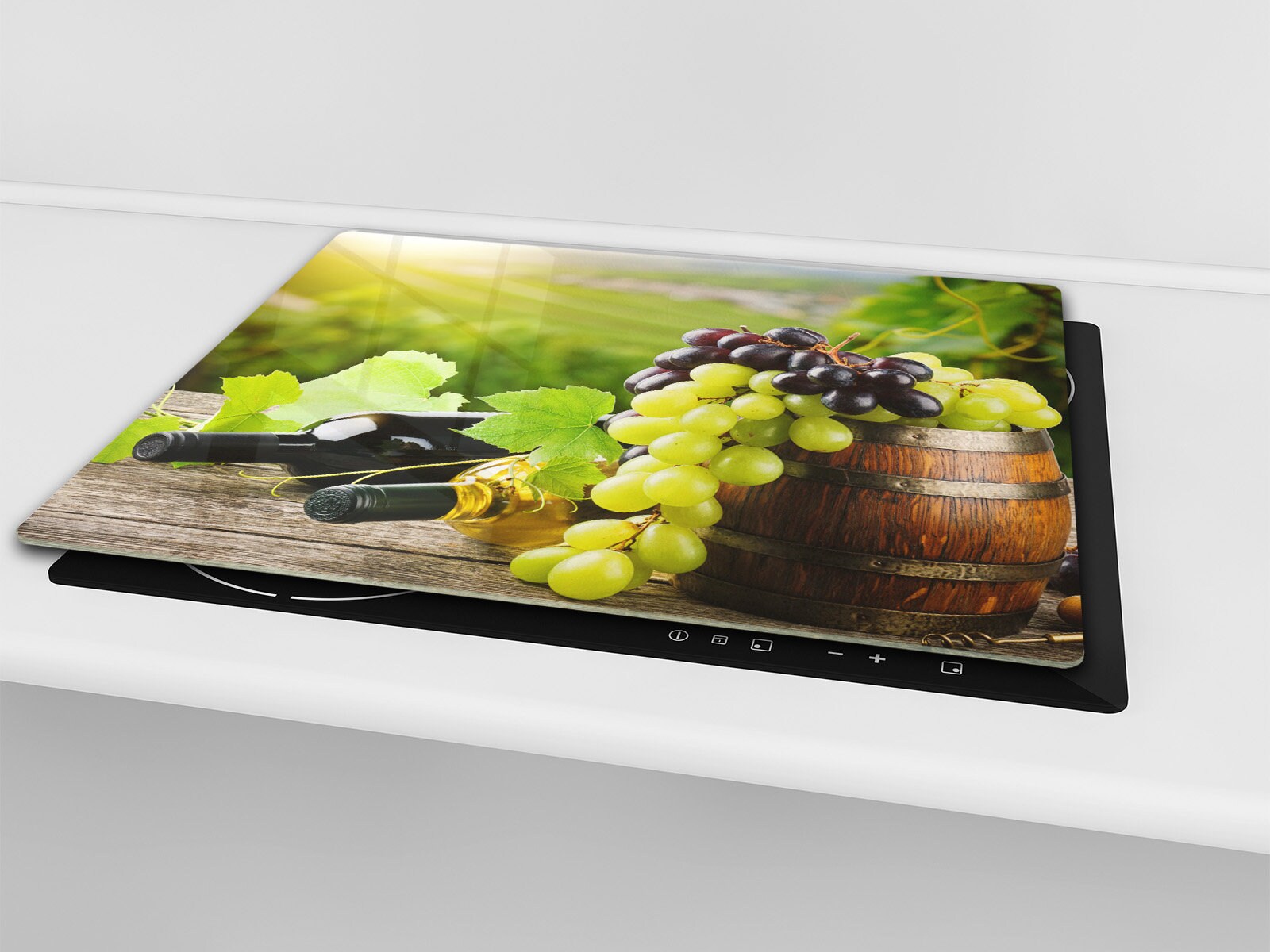 Glass Cutting Board and Worktop Saver Wine 23 Etsy