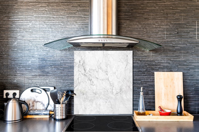 Printed Tempered Glass Wall Art Glass Kitchen Backsplash Etsy