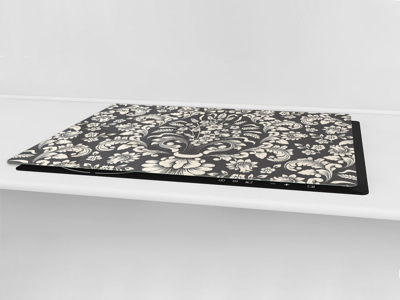 Gigantic KITCHEN BOARD & Induction Cooktop Cover Damask Etsy