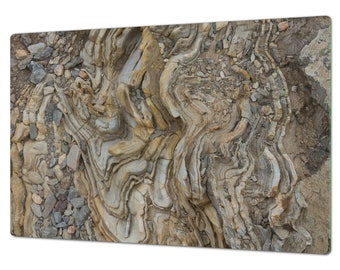 HUGE Tempered Glass Cutting Board - Induction Cooktop Cover & Worktop Saver: Stones