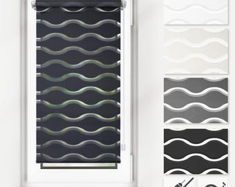 Wave Zebra Roller Blind – Day and Night, Easy Install